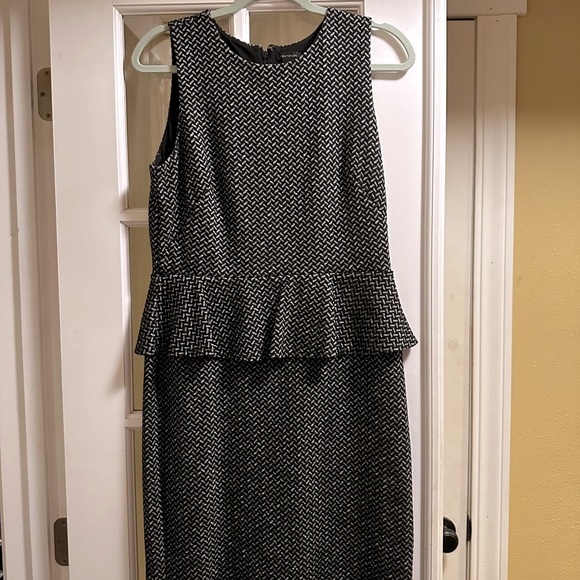 Ann Taylor Peplum Work Dress - Picture 2 of 6